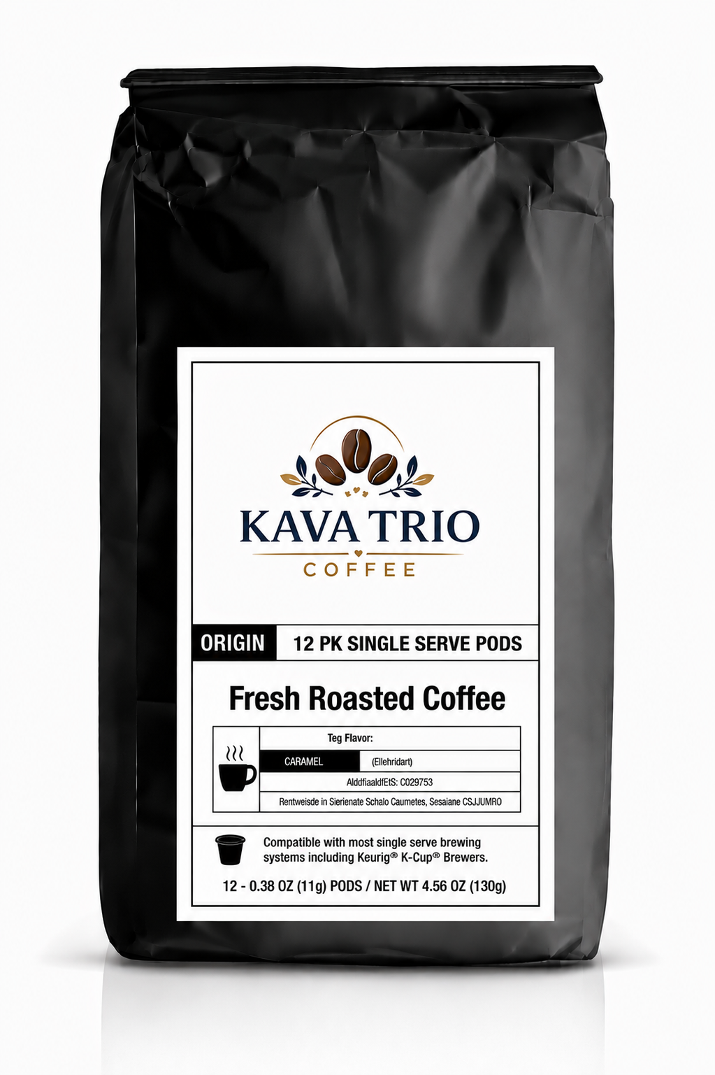 12 Pack Single Serve Coffee Capsules